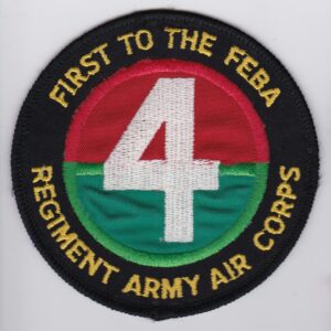 First to the feba regiment air corps patch.