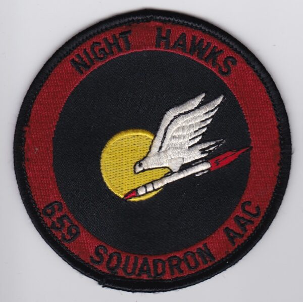 Night hawks squadron ac patch.