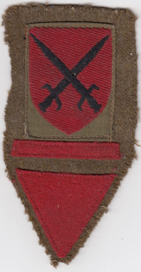 British 115 Infantry Brigade Formation Sign Patch Combination