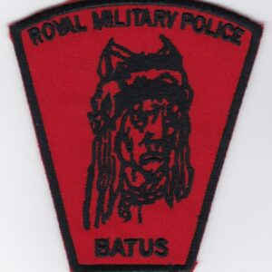 Royal military police batus patch.