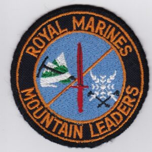 Royal marines mountain leaders patch.