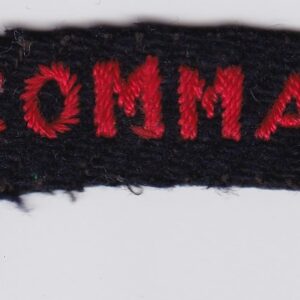 A badge with the word nog commando on it.