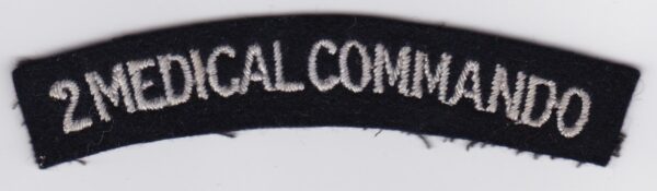 2 medical commando patch.