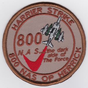 Harrier strike 800 nasa patch.