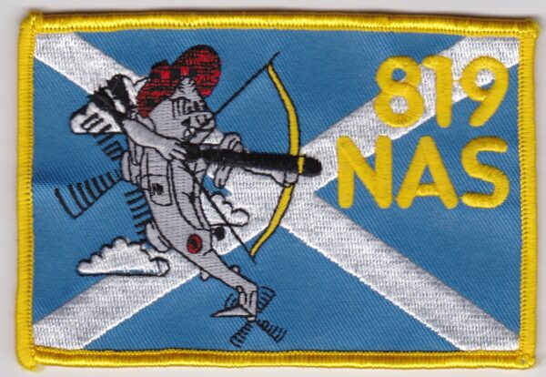 Fleet Air Arm Patch FAA-819 nas scottish.