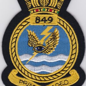 A badge with the emblem of the royal air force.