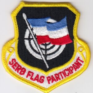 Sergeant flag participant patch.