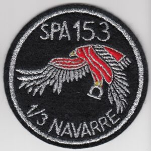 A patch with the words spa 15 3 navarre.