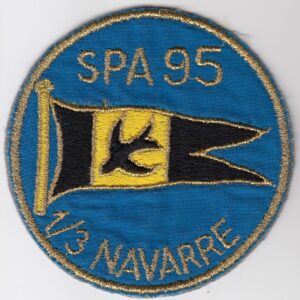 A patch with the word spa 95 on it.