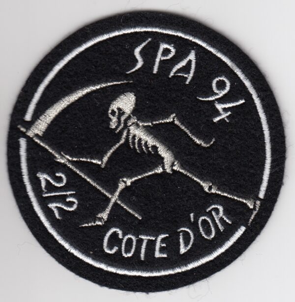 SPA 94 Escadrille Chasse French Air Force ALA Patch EC 2 2