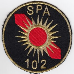 A patch with the words spa 1012 on it.