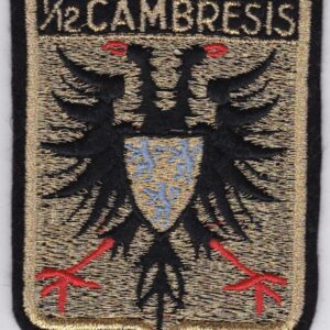 A patch with an eagle on it.