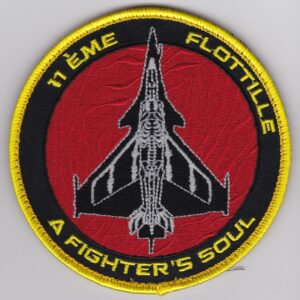 A patch with an image of a fighter's soul.