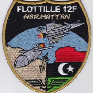 A patch with the words flottille ff harmattan on it.