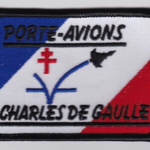 Porte-avions charles de gaulle patch.