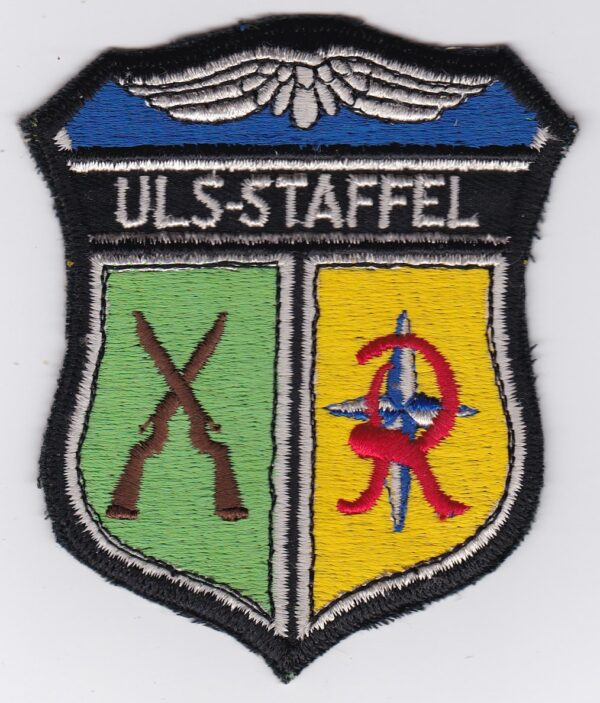 A patch that says u s staffel.