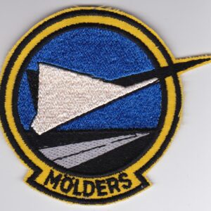 A patch with the word molders on it.