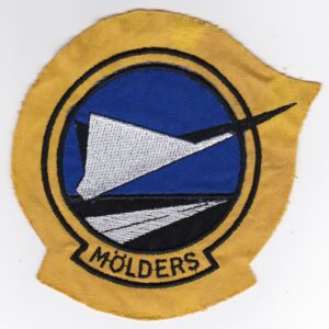 A patch with the word molders on it.