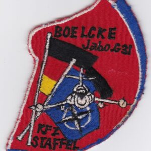 A patch with the words bob lke jr fa staffel.