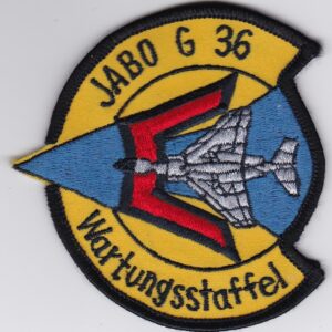 German air force patch Jabog 36