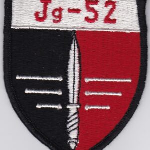 German Air Force Patch TG-52 with black and red color.