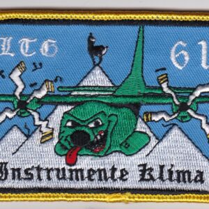 A patch with the word instrumente blima on it.