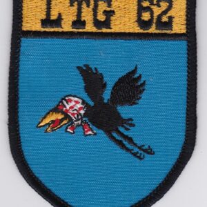 The ltg 62 patch with a bird on it.