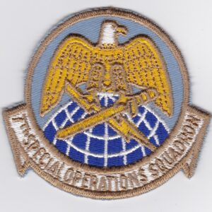 A patch with the words special operations squadron on it.