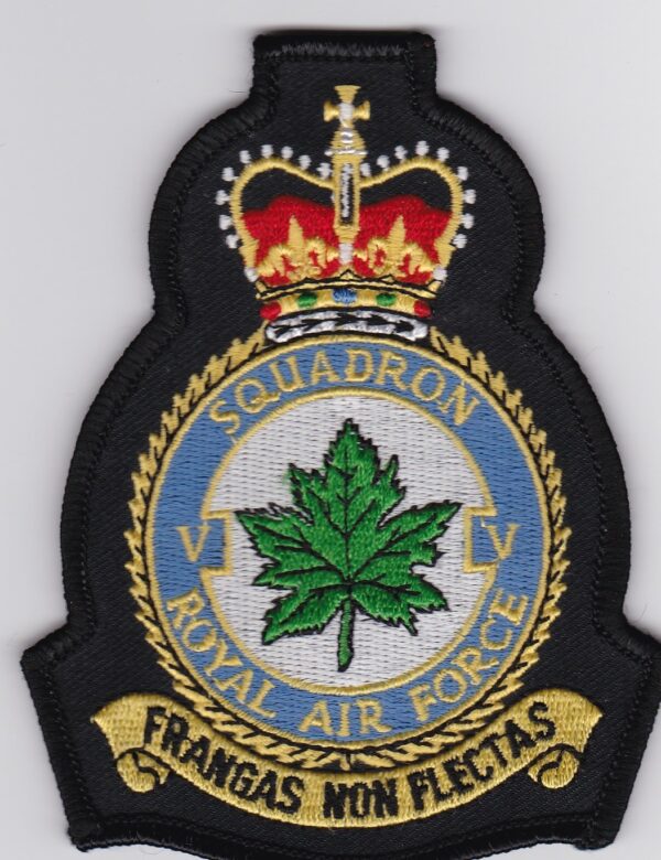 Squadron royal air force embroidered patch.