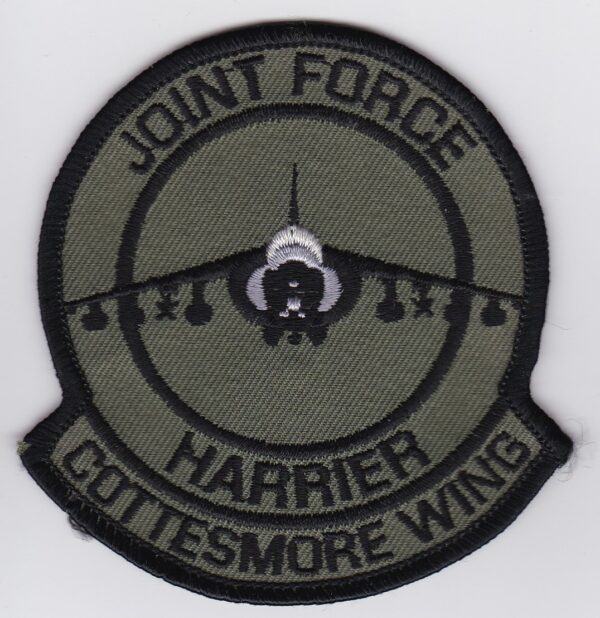 Joint force harrier cotemore wing patch.