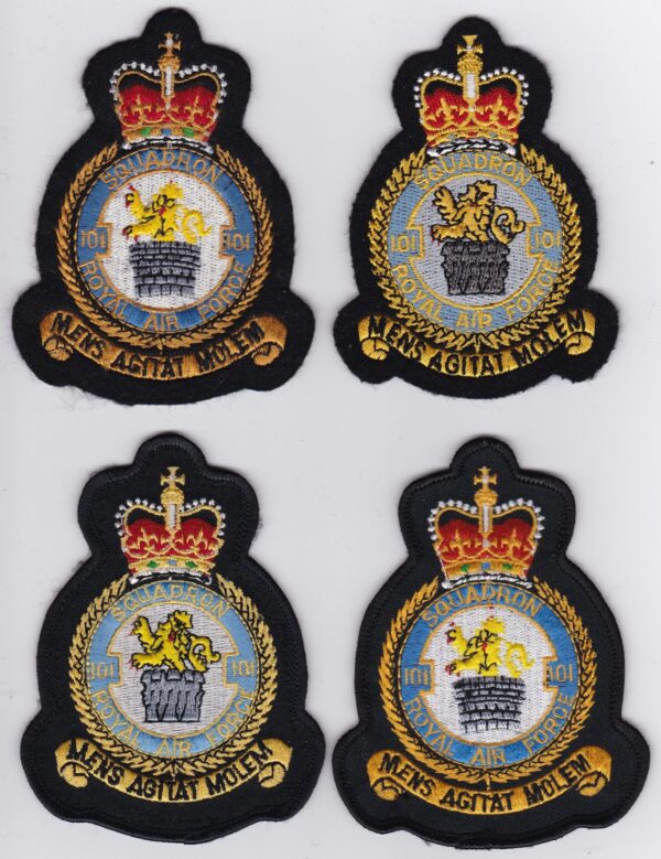 RAF Patch 101 Squadron Crest VC 10 Tanker