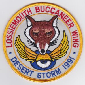 RAF 208 Squadron Buccaneer Patch Sqn 12 Desert Storm