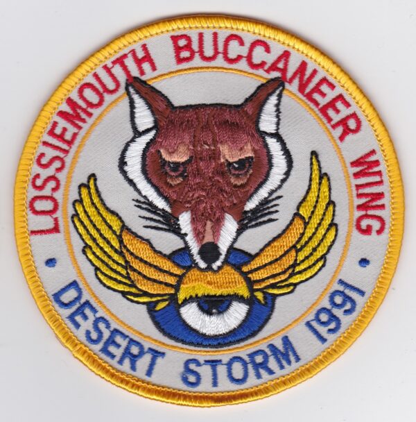 RAF 208 Squadron Buccaneer Patch Sqn 12 Desert Storm