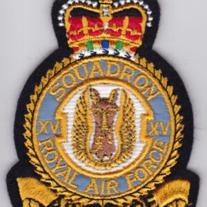 RAF 15 Squadron Crest Air Force Patch Royal Air Force XV Buccaneer 1979 Buccaneer S2B Tactical Nuclear Strike RAF Laarbruch West Germany