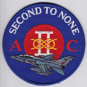 Second to none ac embroidered patch.