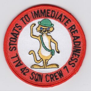 Cat mascot for 42nd Son Crew patch.