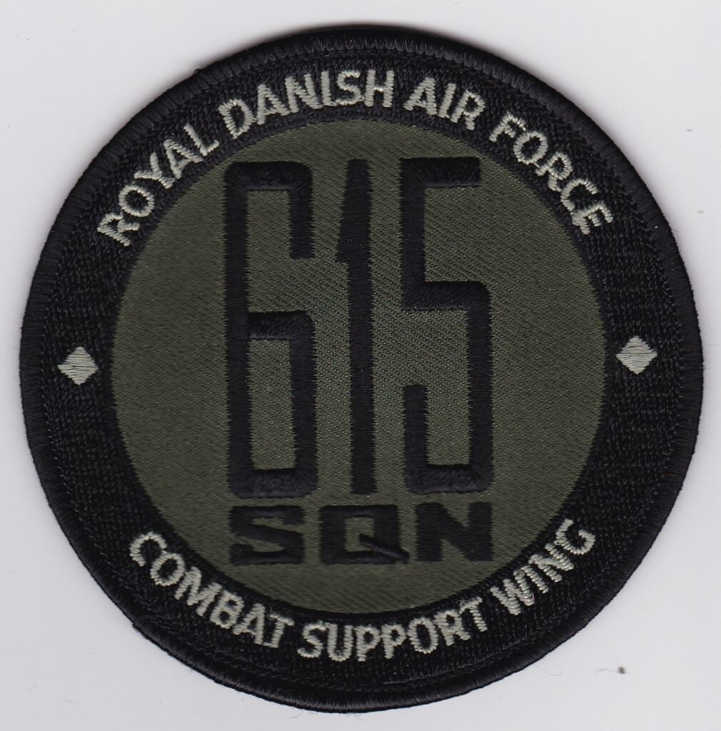 Rdaf Patch RDAF Patch Wing Royal Danish Air Force Combat Support Esk 615 a