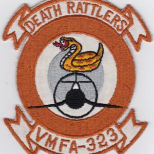 Death rattlers vmfa-333 embroidered patch.