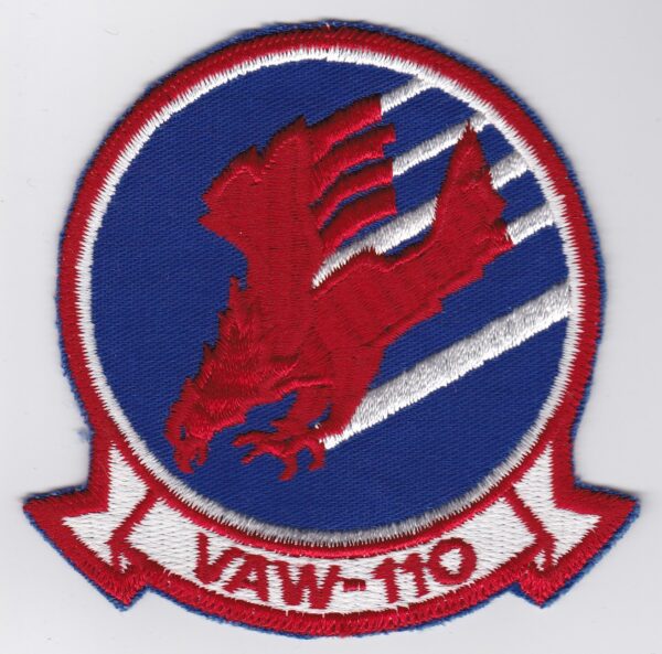 A patch with the word vaw-10 on it.