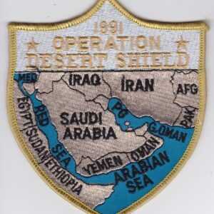 Operation desert shield patch.