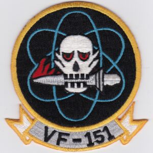 US Navy Aviation VF 151 Fighter Squadron Vigilantes patch.