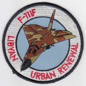 USAF 48th TFW Patch F-111 Aardvark Deployed 1986 Variant L1