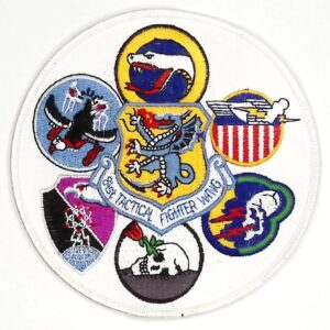 USAF 81 TFW Patch USAFE Tactical Fighter Wing A 10 Gag 87 a