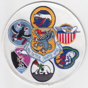 USAF 81st TFW Gaggle Patch Gaggle A-10 RAF Bentwaters 1987