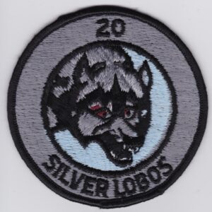 20 silver logos patch.