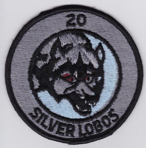 20 silver logos patch.