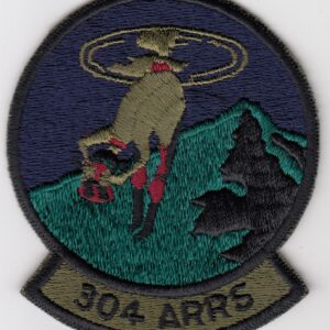 A patch with the words 303rd air refueling squadron.