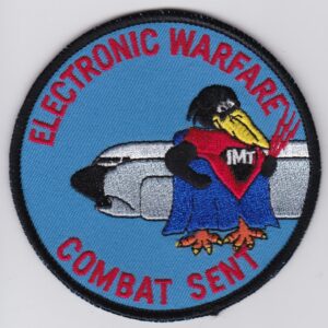 Electronic warfare combat sent patch.