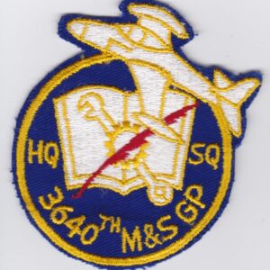 380th MRS Group HQ Squadron patch.