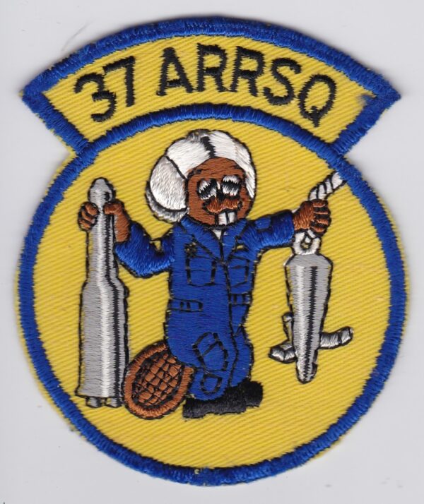 A patch with the words 31 arcso on it.